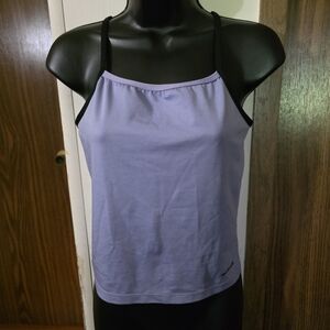 SUGOI Lavender Camisole with Black Straps